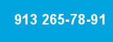 913 265-78-91 913 265-78-91